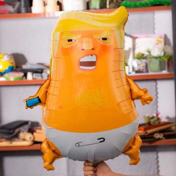 Baby Trump balloons Set of 2 - Picture 2 of 7